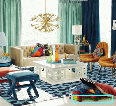 50 de decor în camera de zi - fotografie perfectă