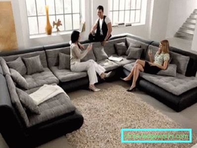 180 canapea în interior - 150 de fotografii