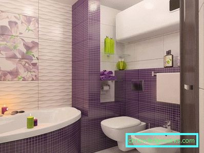 Tigla pentru baie - 54 de idei de fotografie pentru crearea unui fundal de designer