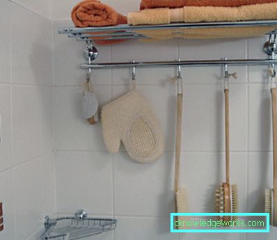 Suport pentru prosoape în baie