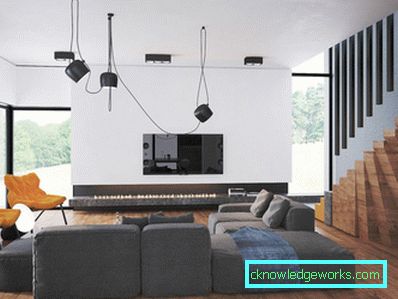 Interiorul în stilul minimalismului - 55 de fotografii folosind un format auster