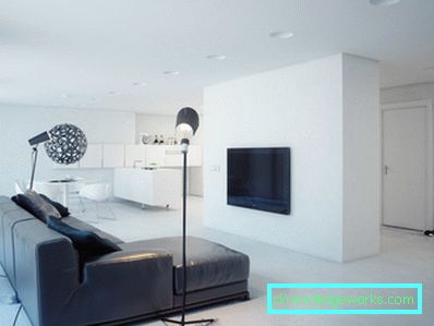 Interiorul în stilul minimalismului - 55 de fotografii folosind un format auster