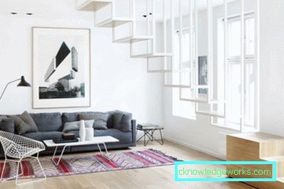 Interiorul în stilul minimalismului - 55 de fotografii folosind un format auster