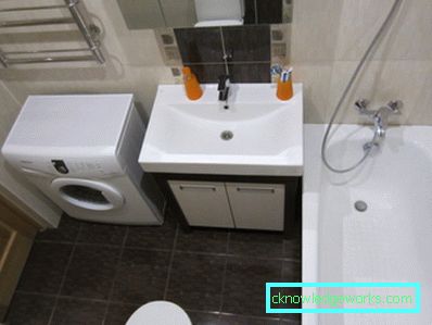 Baie 5 pătrat. m. - 51 de fotografii de design pentru a crea confort