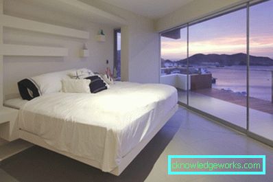 Dormitor minimalism - o descriere a modului de a crea acest stil (58 fotografii)