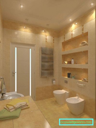 Beige baie - 76 de fotografii de decor acasă și design