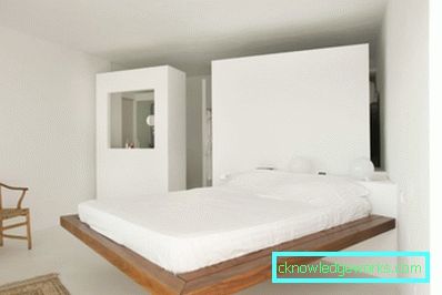 Dormitor minimalism - o descriere a modului de a crea acest stil (58 fotografii)