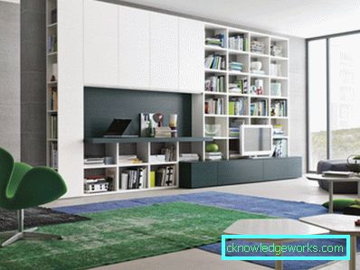 Camera de zi în stilul High Tech - 78 de fotografii ale noului interior modern 2017