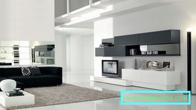 Camera de zi în stilul High Tech - 78 de fotografii ale noului interior modern 2017