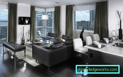 Camera de zi în stilul High Tech - 78 de fotografii ale noului interior modern 2017
