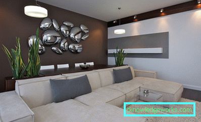 Camera de zi în stilul High Tech - 78 de fotografii ale noului interior modern 2017