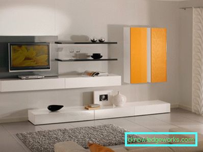 Camera de zi în stilul High Tech - 78 de fotografii ale noului interior modern 2017