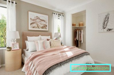 Perdele în dormitor - 110 de fotografii de soluții uimitoare de design