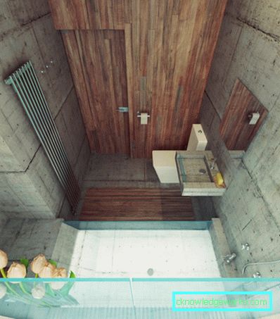 Loft stil baie - 65 de fotografii de opțiuni de design elegante