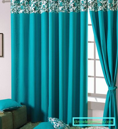 Perdele de ciocolată - fotografii ale celor mai bune exemple de design perdele