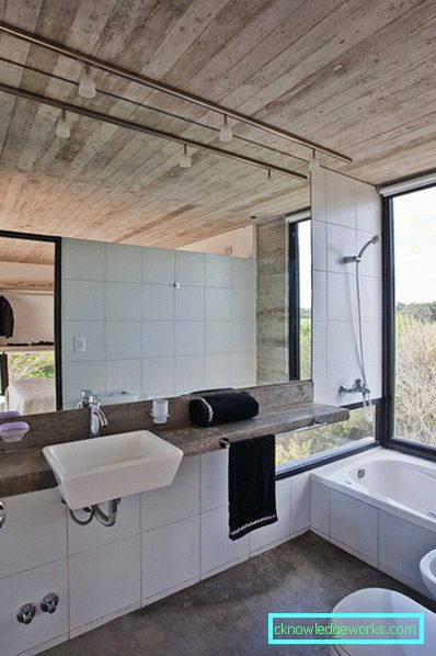 Loft stil baie - 65 de fotografii de opțiuni de design elegante