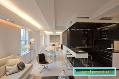 Perdele duble în interior - 55 de fotografii ale celor mai bune opțiuni de design