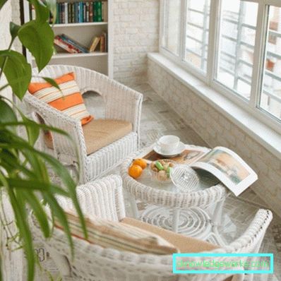 Balcon mare - 77 de fotografii uimitoare de design în stil modern