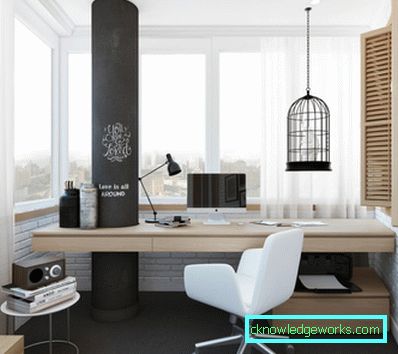 Balcon modern - 99 de fotografii ale celor mai bune soluții de design