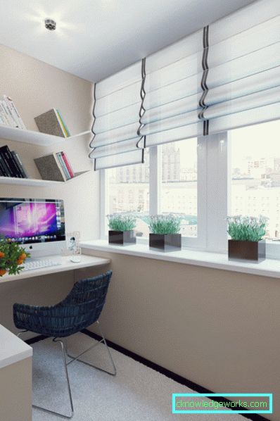 Balcon modern - 99 de fotografii ale celor mai bune soluții de design