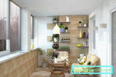Balcon modern - 99 de fotografii ale celor mai bune soluții de design