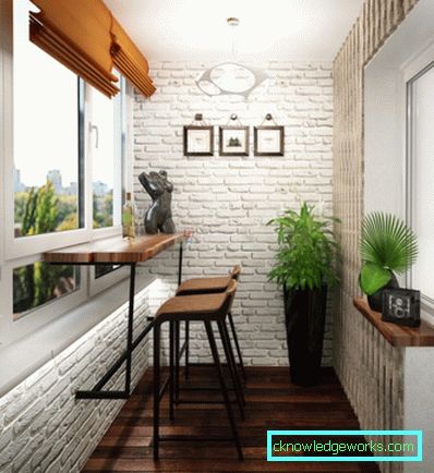 Balcon modern - 99 de fotografii ale celor mai bune soluții de design