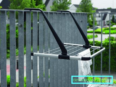 Uscător pe balcon - 95 de fotografii de opțiuni de design impecabile