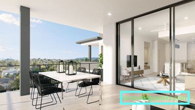 Tavanul pe balcon într-un stil modern - 55 de fotografii de idei de design