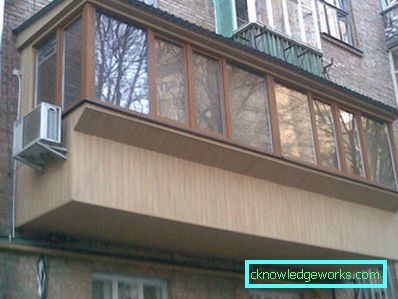 Tavanul pe balcon într-un stil modern - 55 de fotografii de idei de design