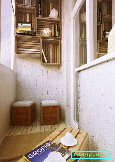 Sertar pe balcon pentru produse - instrucțiuni pas cu pas (70 fotografii)