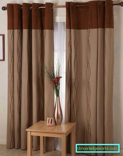 Perdele bej - 78 de fotografii de design impecabil într-un stil modern.