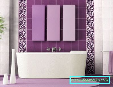 Purple baie - o soluție neobișnuită de design de culoare