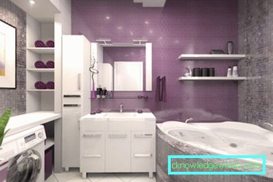 Violet baie - o soluție neobișnuită de design de culoare