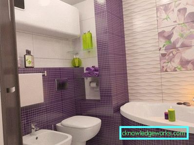 Violet baie - o soluție neobișnuită de design de culoare