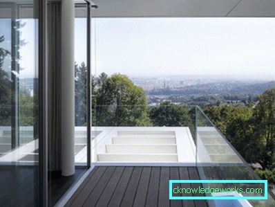 Ușa spre balcon - 77 de fotografii ale opțiunilor de design elegante