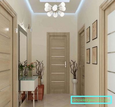 Designul coridorului în fotografia apartamentului - fotografii reale de interior