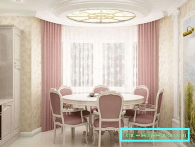 Design de bucătărie cu fereastră în casele seriei p44t - fotografii de interior