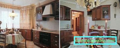 Design de bucătărie cu fereastră în casele seriei p44t - fotografii de interior