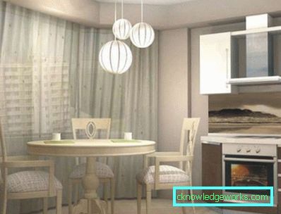 Design de bucătărie cu fereastră în casele seriei p44t - fotografii de interior