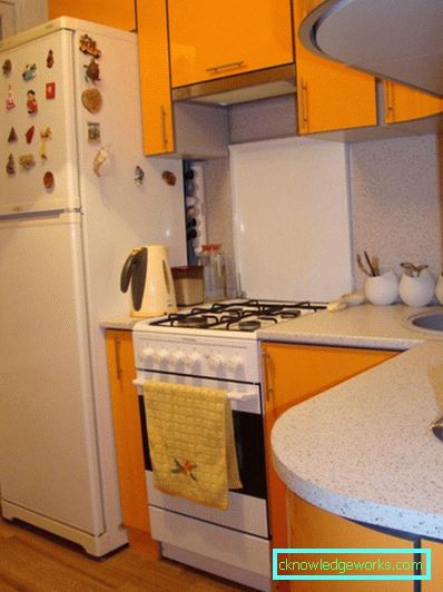 282-Design bucătărie cu frigider