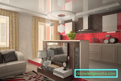 Bucătărie-design de cameră Bucătărie-design de cameră