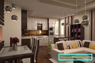 Bucătărie-design de cameră Bucătărie-design de cameră