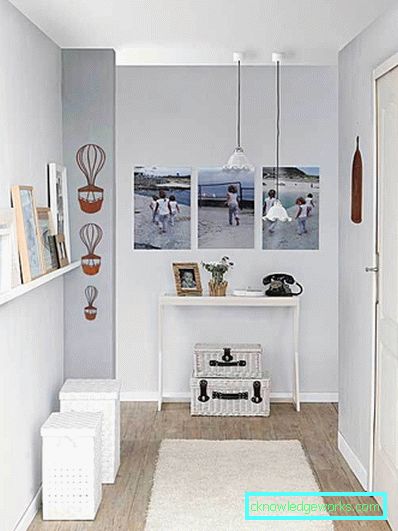 Designul unui hol pătrat în apartament - fotografii reale Designul unui hol pătrat în apartament - fotografii reale