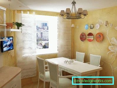 Design de perete de bucătărie - 50 de fotografii de idei de interior