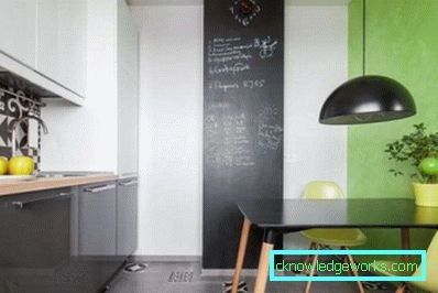 Design de perete de bucătărie - 50 de fotografii de idei de interior