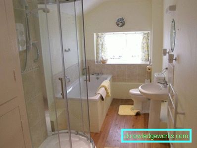7 cabine de duș în baie