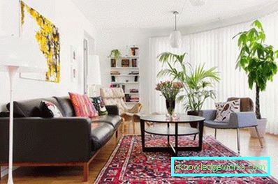 Camera de zi în stil scandinav - 50 de fotografii interioare