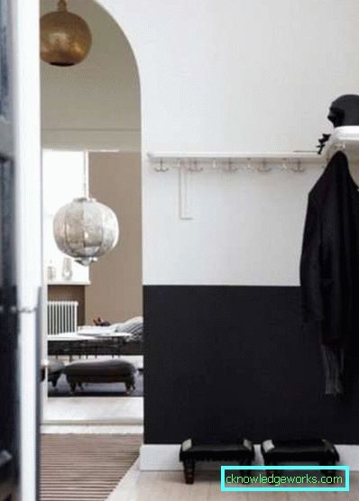 Holul interior în apartament - soluții foto pentru o cameră mare și mică