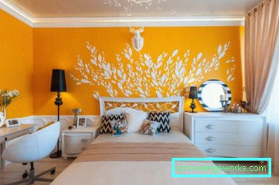 Decor de perete în dormitor 1