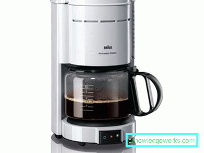 Drip cafetiere: recenzie de brand Drip cafetiere: recenzie de brand